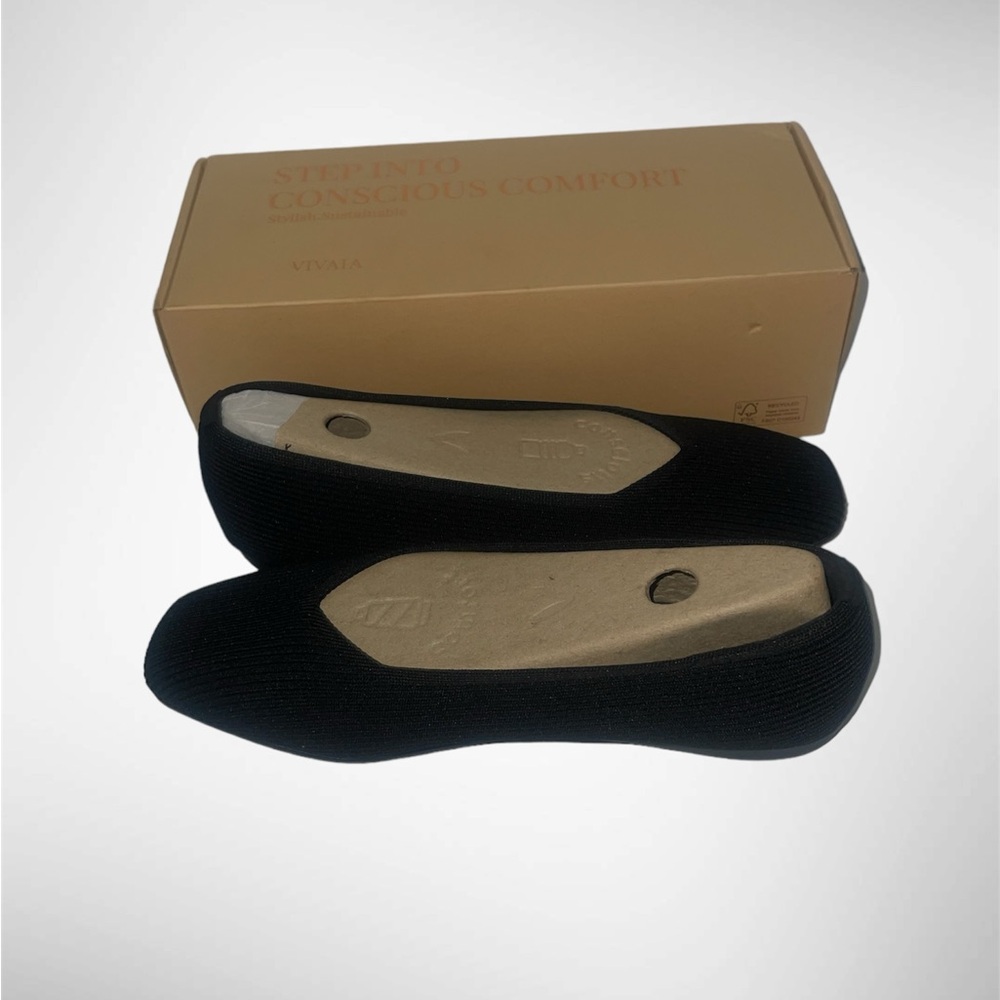 VIVAIA Flat Shoes Black Size 10 / EU 41.5 1C WORN TWICE no longer have box